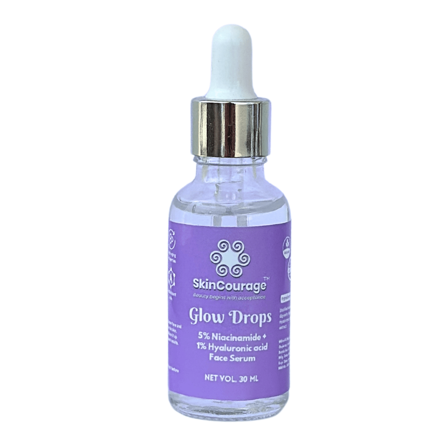 Glow Drops 5% Niacinamide + 1% Hyaluronic Acid Face Serum