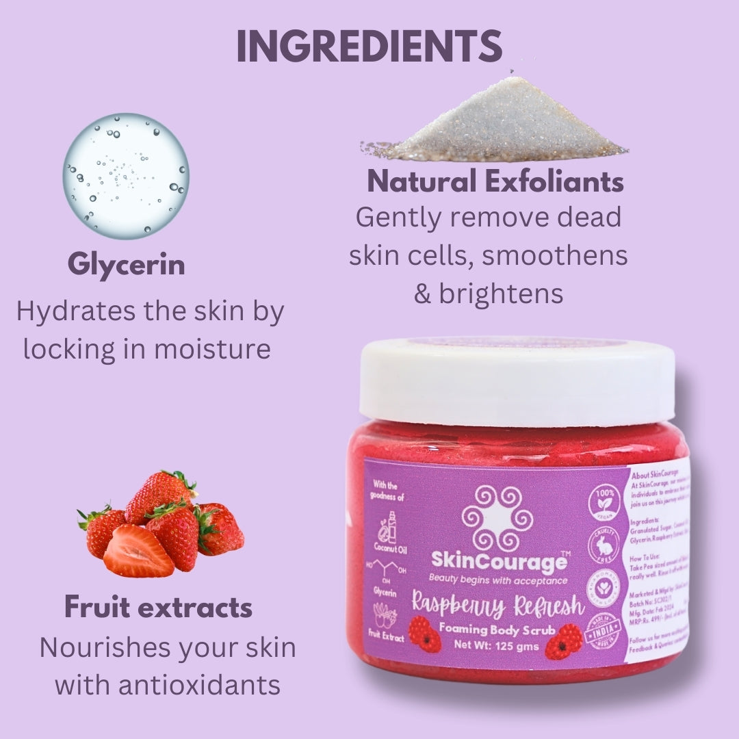 Foaming Body Scrub