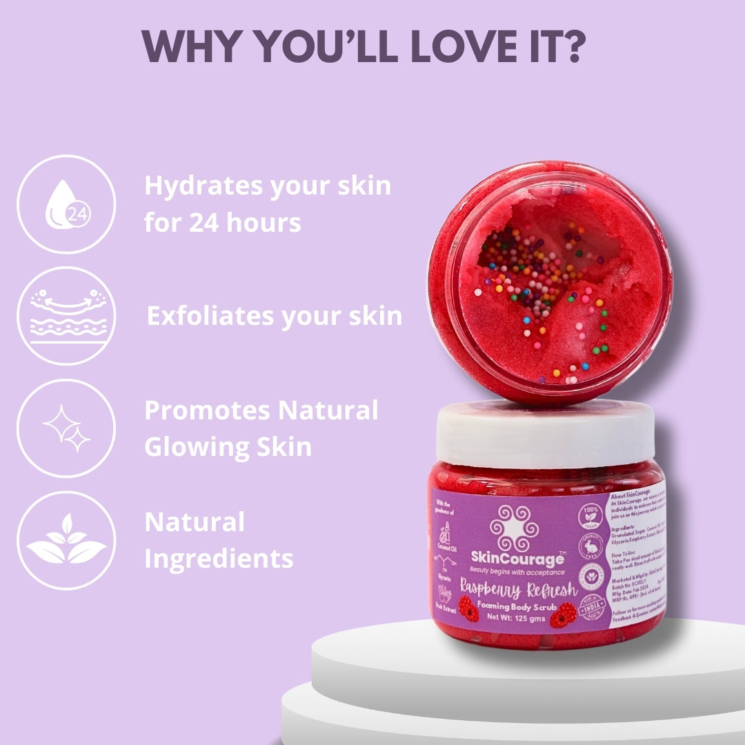 Foaming Body Scrub