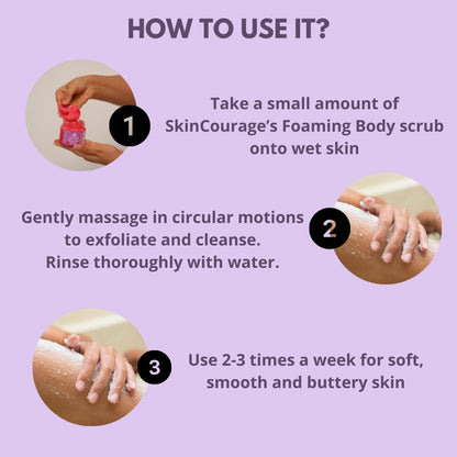 Foaming Body Scrub