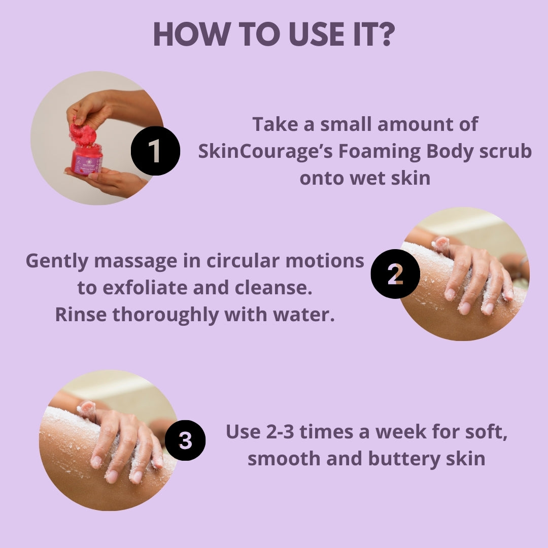 Foaming Body Scrub