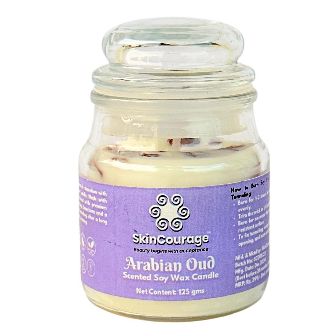 Arabian Oud Scented Soy Wax Candle